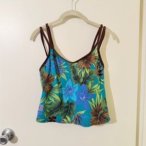 Floral Tropical Women’s Tankini